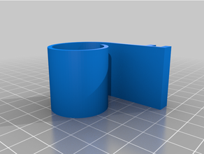 pool cue rest desk mount 3d print model - Mito3D