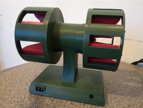 air raid siren 3d print model - Mito3D