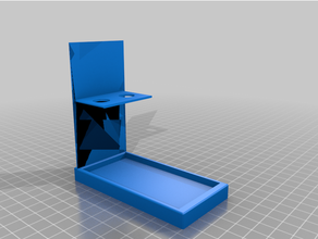 toothebrush soap stand 3d print model - Mito3D