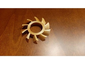 50mm fan blade replacement blades cooling 3d print model - Mito3D