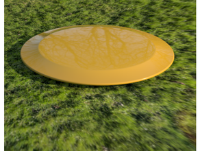 disk golf sürücü Disk frizbee 3d print model - Mito3D