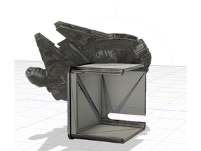 ender 3 cover - millennium falcon 3d print model - Mito3D