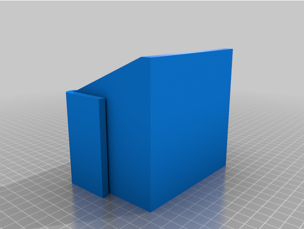 dillon bin 90 degree mount inline fabrication bins 550 reloading press 3D print model - Mito3D
