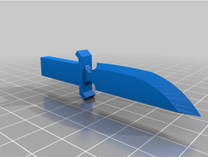 cuchillo cerdito juegos mini roblox 3d print model - Mito3D