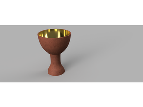 indiana jones crusade cup christ 2021 adam savage building chalice creating disney drinking film props fusion 360 maker making movie movies mugs prop propmaking thingiverse weathering 3d print model - Mito3D