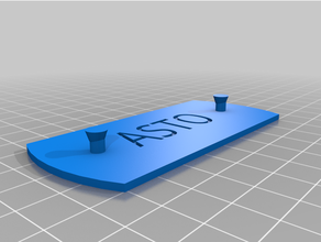 tradfri gateway mounting plate ikea 3d print model - Mito3D