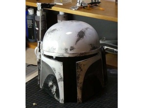rubini deluxe boba fett casco più telemetro gambo stella guerre 3d print model - Mito3D