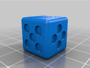bugger dice d6 40k boardgame boardgames game toys warhammer 3d print model - Mito3D