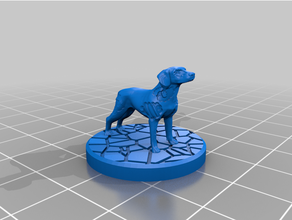 zombi perro 3d print model - Mito3D
