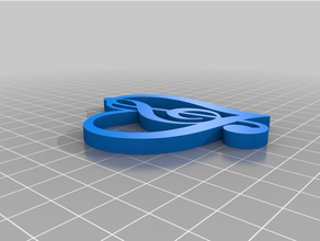 corasol clave Sol corao corazón triplicar 3d print model - Mito3D