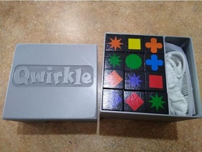qwirkle box 3d print model - Mito3D