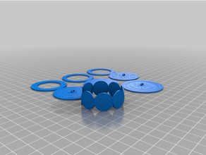 médico extraño deletrear anillos 3d print model - Mito3D