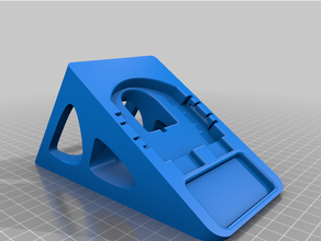 easier printing wall mounted ryobi bracket 3d print model - Mito3D
