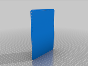bifold carta portafoglio 3d print model - Mito3D