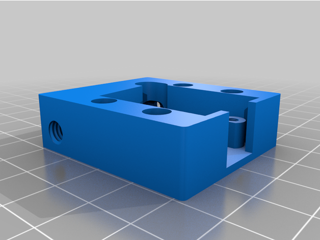 cr-10 filament runout sensor case m6 threaded outlets cr10 creality sens reverse bowden 3D print model - Mito3D