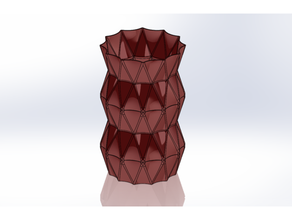 Vase Kunst gelangweilt 3d print model - Mito3D