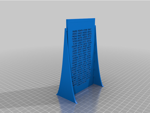 cryptography puzzle 3d print model - Mito3D