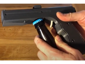 beer gun opener 3d print model - Mito3D