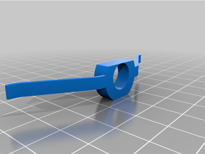 commodore 64 space bar leaf spring 3d print model - Mito3D