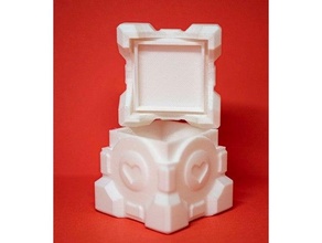 compañero cubo caja portal pastel 3d print model - Mito3D