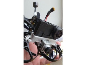 betafpv 95x gopro nackt lite montieren dji fpv Kamera Held 6 Halter Unterstützung 3d print model - Mito3D