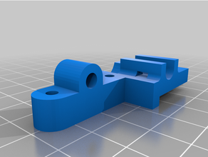 cable tube lock ender-6 3d print model - Mito3D