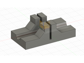 ptfe corte guía rail tubo cortador 3d print model - Mito3D