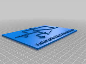 négatif retour d'information plaque circuit humour 3d print model - Mito3D