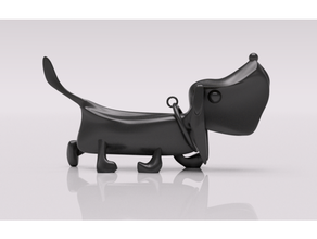 takkie annie dachshund dachshunds dog dutch icon hema hond hund sausage smith takki teckel 3d print model - Mito3D