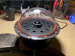 allsky Kamera Himbeere pi Fall Mantel Astronomie 3d print model - Mito3D