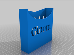 gloomhaven+monster+stat+card+holder box gloomhaven organizer storage 3d print model - Mito3D