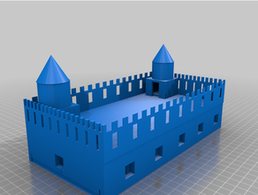 castelo 3d print model - Mito3D