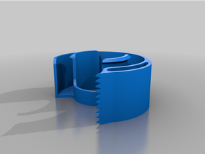tape packing dispenser fonctional cutting scotch holder 3d print model - Mito3D