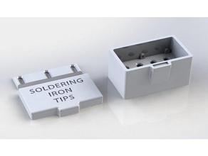 soldering iron case hakko 3d print model - Mito3D