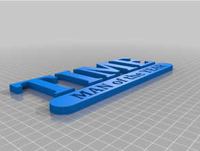 man year - mirror sticker 3d print model - Mito3D