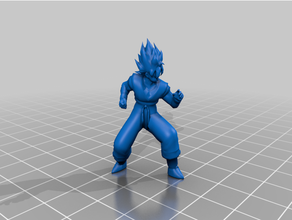 goku Süper Saiyan Ejderha top 3d print model - Mito3D