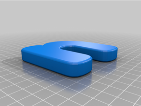 letter tracing set 3d print model - Mito3D