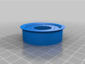Prusa mk3 glatt Walze Lager Filament Halter Unterstützung tpu Griff Ring 3d print model - Mito3D