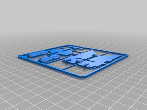 razor crest kit card 3d print model - Mito3D