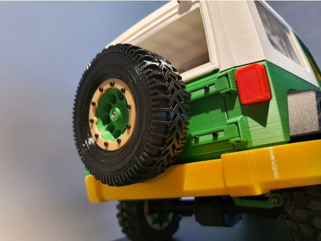 pneus 1 10 escala rc carros 3D print model - Mito3D