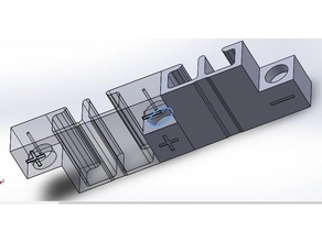 magnético organizador USB cable acortar administración oficina organización soporte 3d print model - Mito3D
