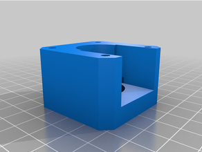 ender 3 pro axis damper mount press fit pulleys 3d print model - Mito3D