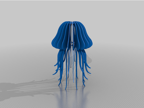 jellyfish - lampe 3d print model - Mito3D
