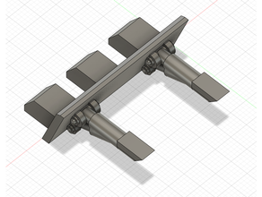 Bulldozer Klinge Nashorn w30k 3d print model - Mito3D