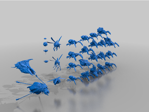 veba böcekler hastalıklı Kaos 3d print model - Mito3D