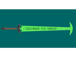 bionicle crisol 20 condenar eterno asesino Lego técnica espada espadas 3d print model - Mito3D