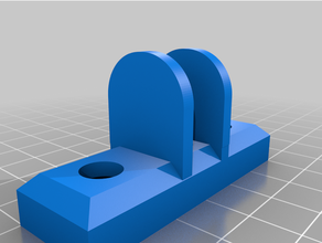 2 postar terminal quadra 1 4 polegada 14 3d print model - Mito3D
