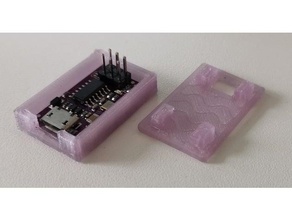 minúsculo isp frictionfit case USB 3d print model - Mito3D