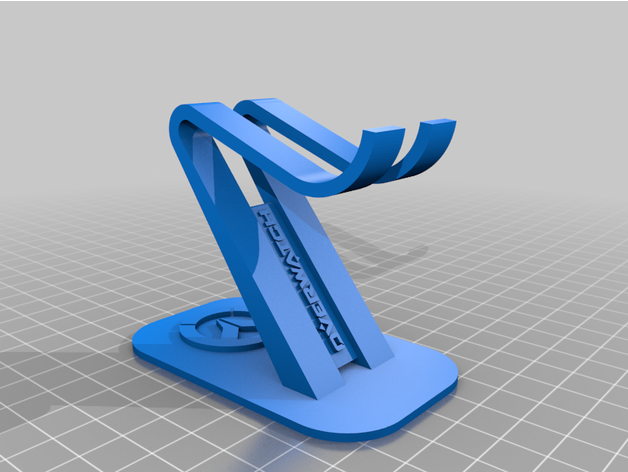 Basic xbox Regler Stand Overwatch Logo 3D print model - Mito3D