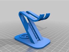 basic xbox controller stand overwatch logo 3d print model - Mito3D